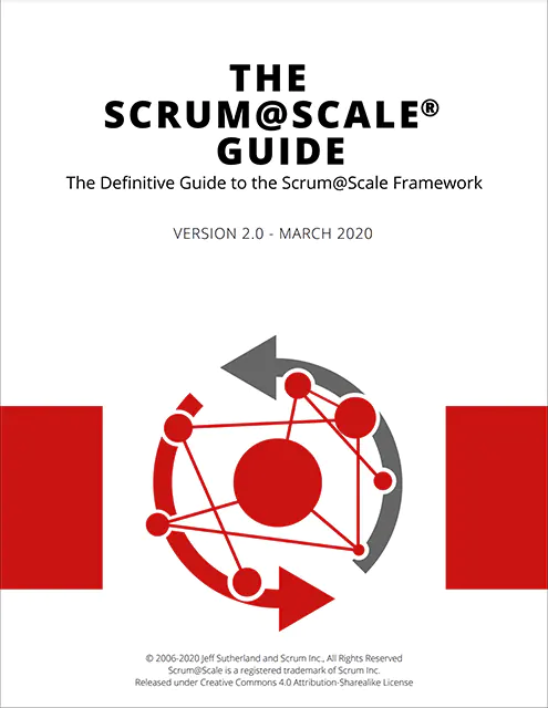 Scrum@Scale Guide cover